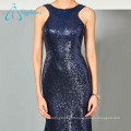 High Quality Backless Sequined Wholesale Led Lights Prom Dress